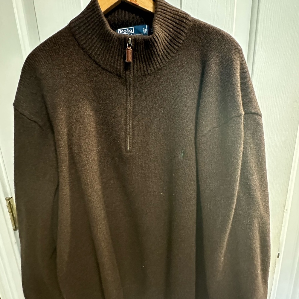 Polo by Ralph Lauren Men's Brown Sweater
